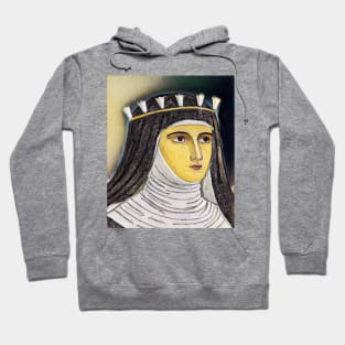 Hildegard of Bingen Portrait | Hildegard of Bingen Artwork 10 Hoodie